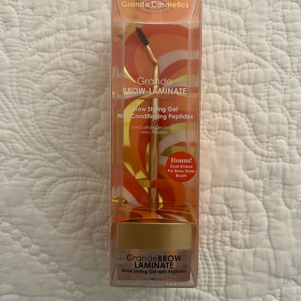 Grande Cosmetics GrandeBROW LAMINATE Brow Styling Gel - Gold